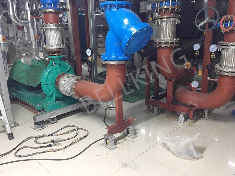 水泵基座安装实例