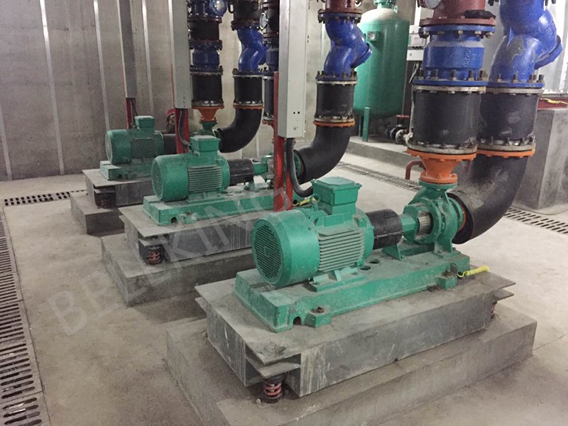水泵基座安装实例